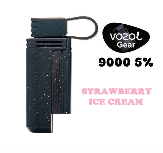 RECHARGE VOZOL GEAR S 9000 5% STRAWBERRY ICE CREAM