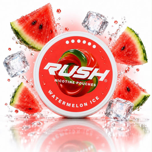 RUSH NICOTINE POUCHES 12MG - WATERMELON ICE