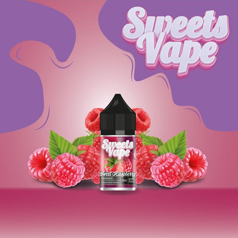 SWEET RASPBERRY 30ML - SWEETS VAPE