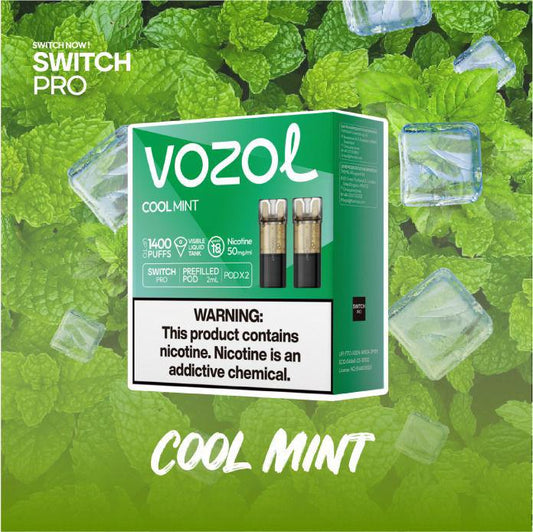 VOZOL SWITCH PRO 700 POD 5% COOL MINT