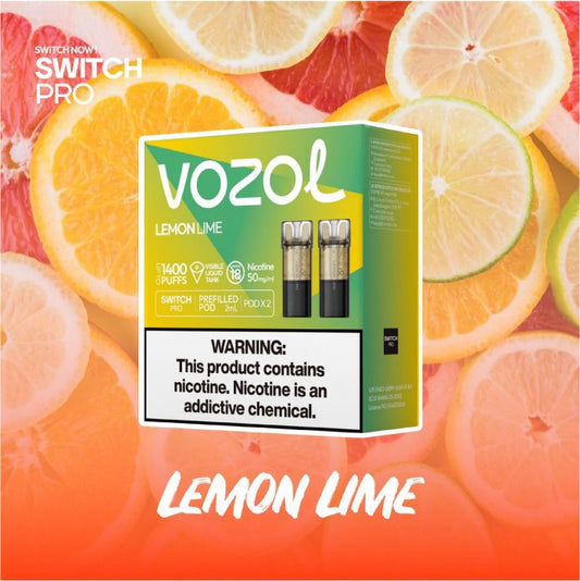 VOZOL SWITCH PRO 700 POD 5% LEMON LIME