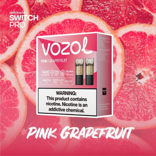 VOZOL SWITCH PRO 700 POD 5% PINK GRAPEFRUIT