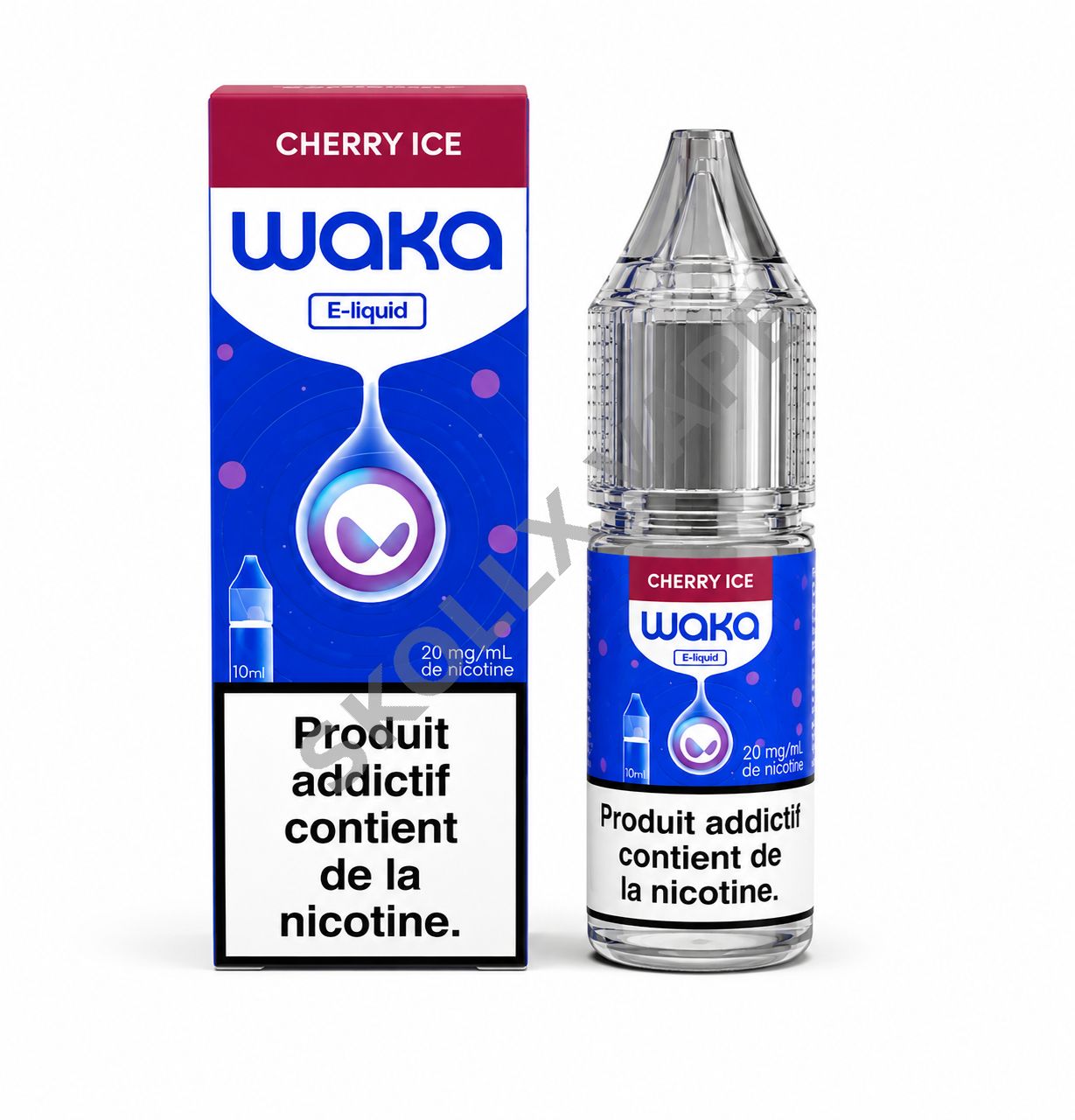 WAKA E-LIQUIDE 10ML - CHERRY ICE