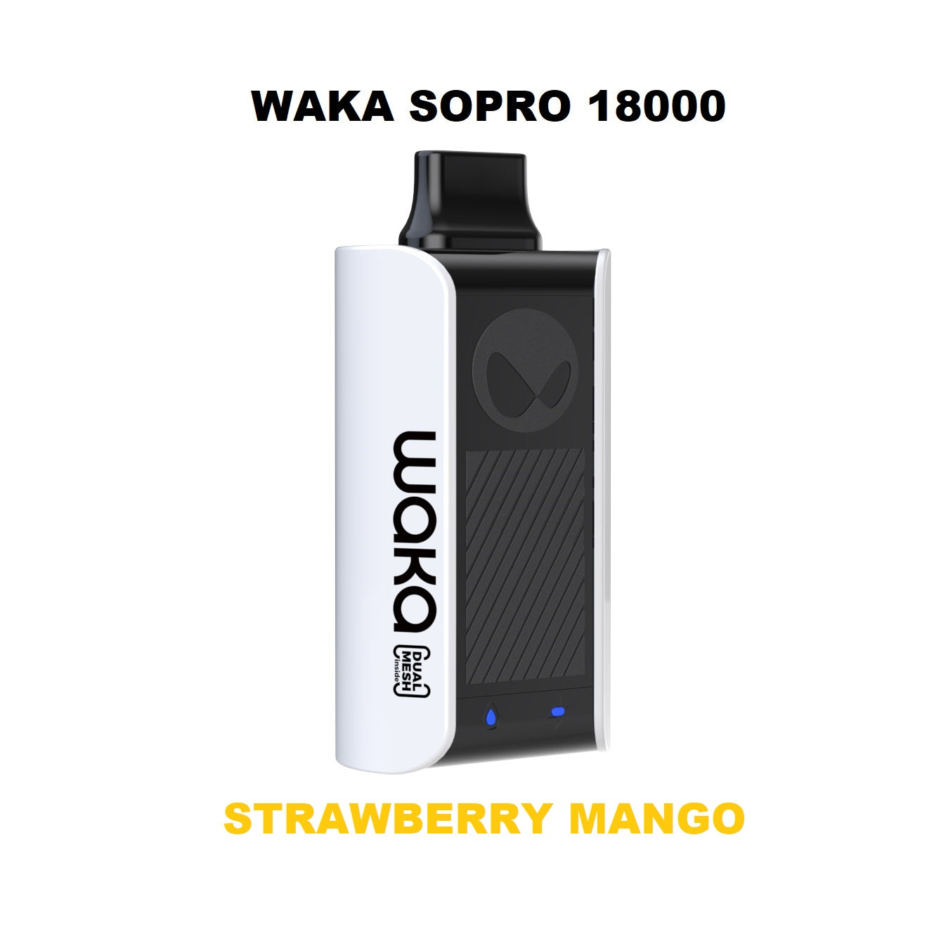 WAKA SOPRO 18000 PUFFS 5% STRAWBERRY MANGO