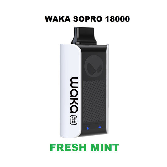 WAKA SOPRO 18000 PUFFS 5% FRESH MINT