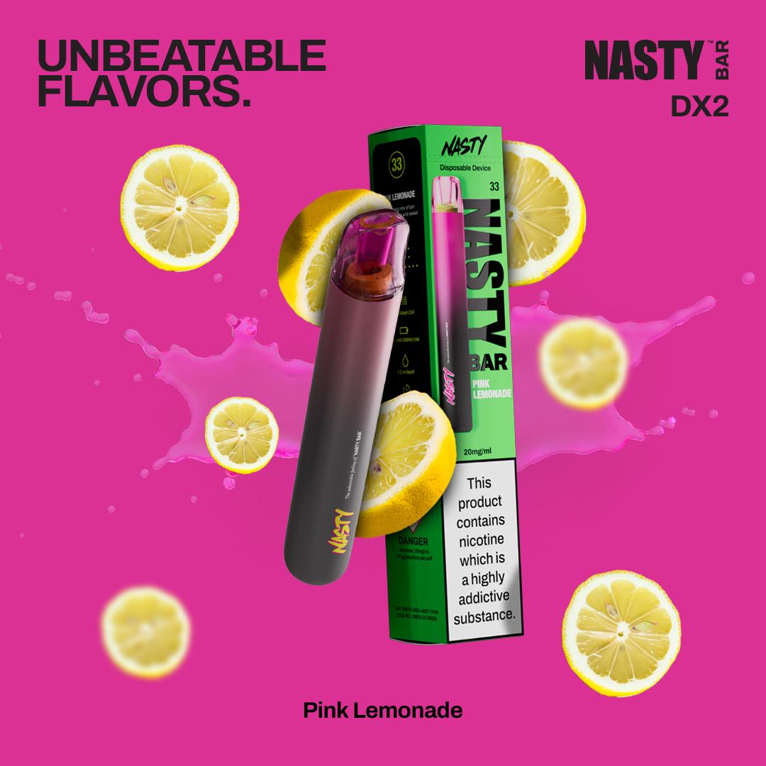 NASTY DX2 600 PINK LEMONADE 2%