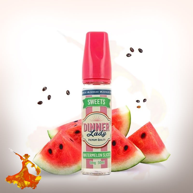 DINNER LADY - WATERMELON SLICES 50ML 0MG