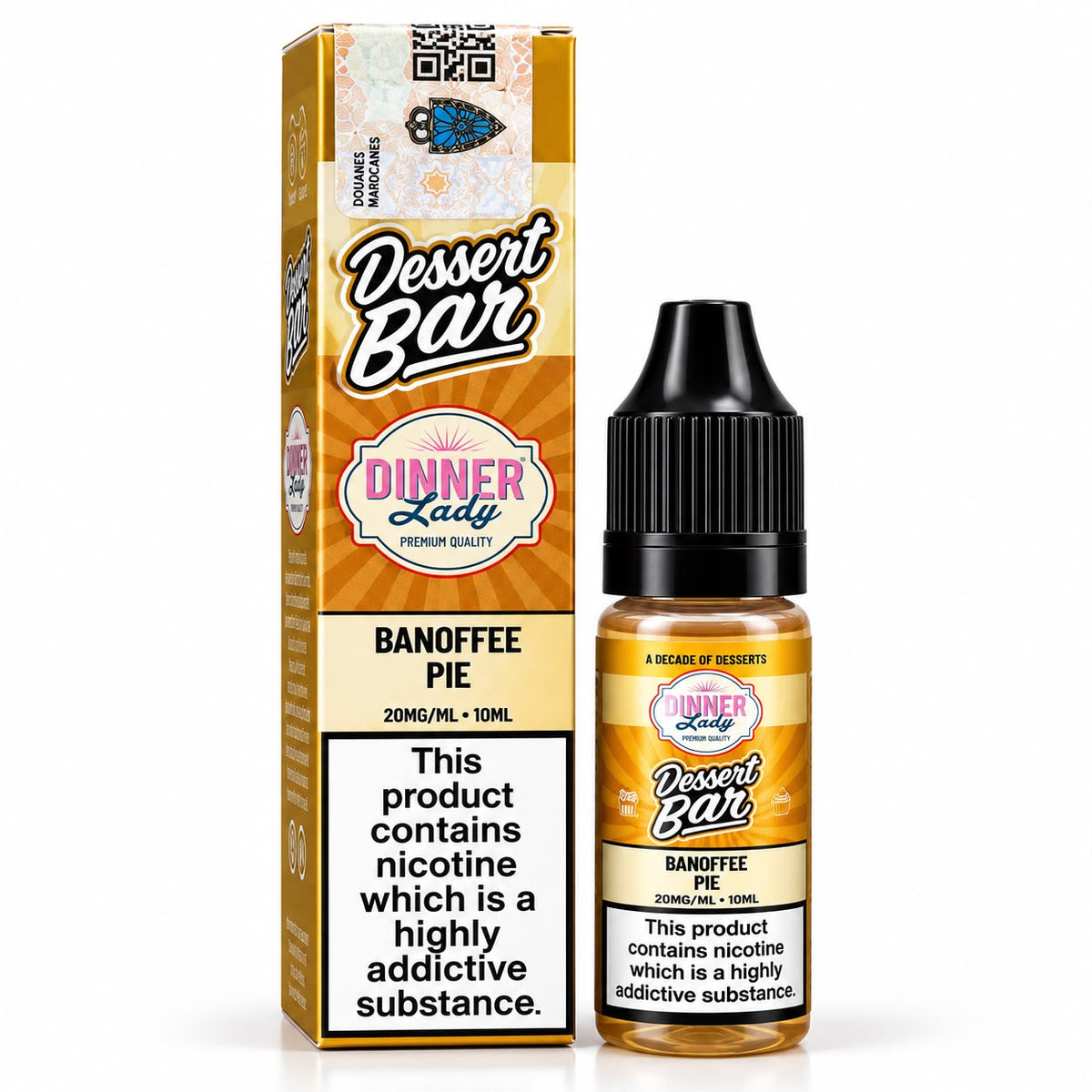 Dinner Lady - Banoffee Pie 10ml 20mg