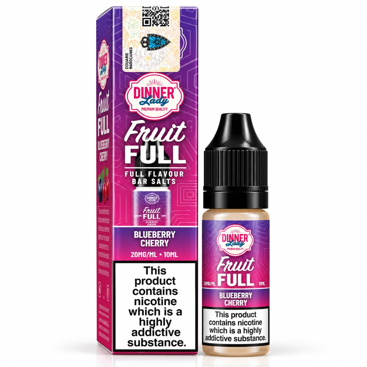Dinner Lady - Blueberry Cherry 10ml 20mg