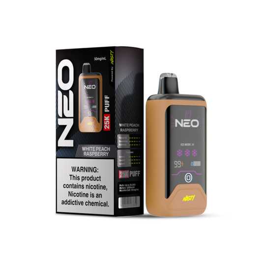 NASTY NEO 25K - WHITE PEACH RASPBERRY