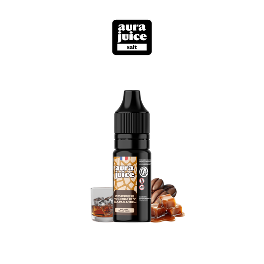 AURA JUICE SALT 20MG 10ML - COFFEE WHISKEY CARAMEL