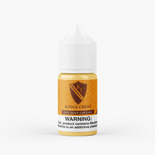 Don Juan Custard 30 ml Salt by Kings Crest