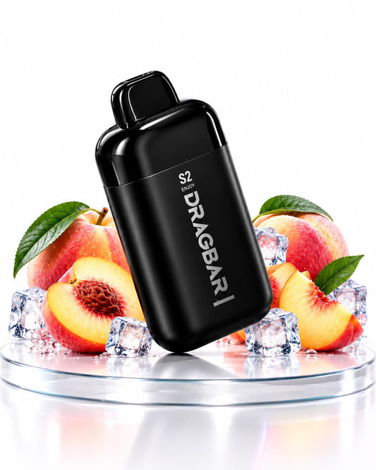 DRAGBAR S2 6K 5% - Peach Ice