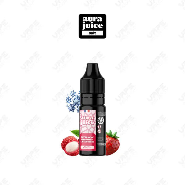 AURA JUICE SALT 20MG 10ML - STRAWBERRY LYCHEE