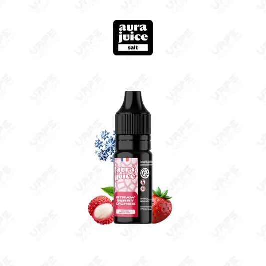 AURA JUICE SALT 20MG 10ML - STRAWBERRY LYCHEE