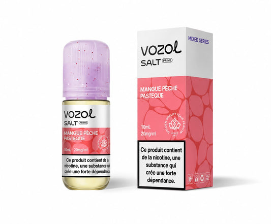 Vozol Liq 10ml – Mangue Pêche Pastèque 20mg