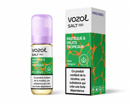 Vozol Liq 10ml – Pastèque & Fruits Tropicaux 20mg