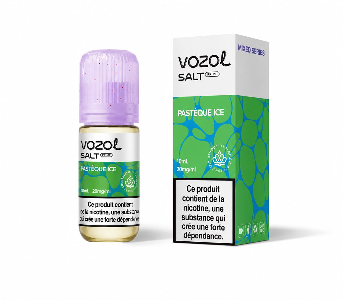Vozol Liq 10ml – Pastèque Ice 20mg