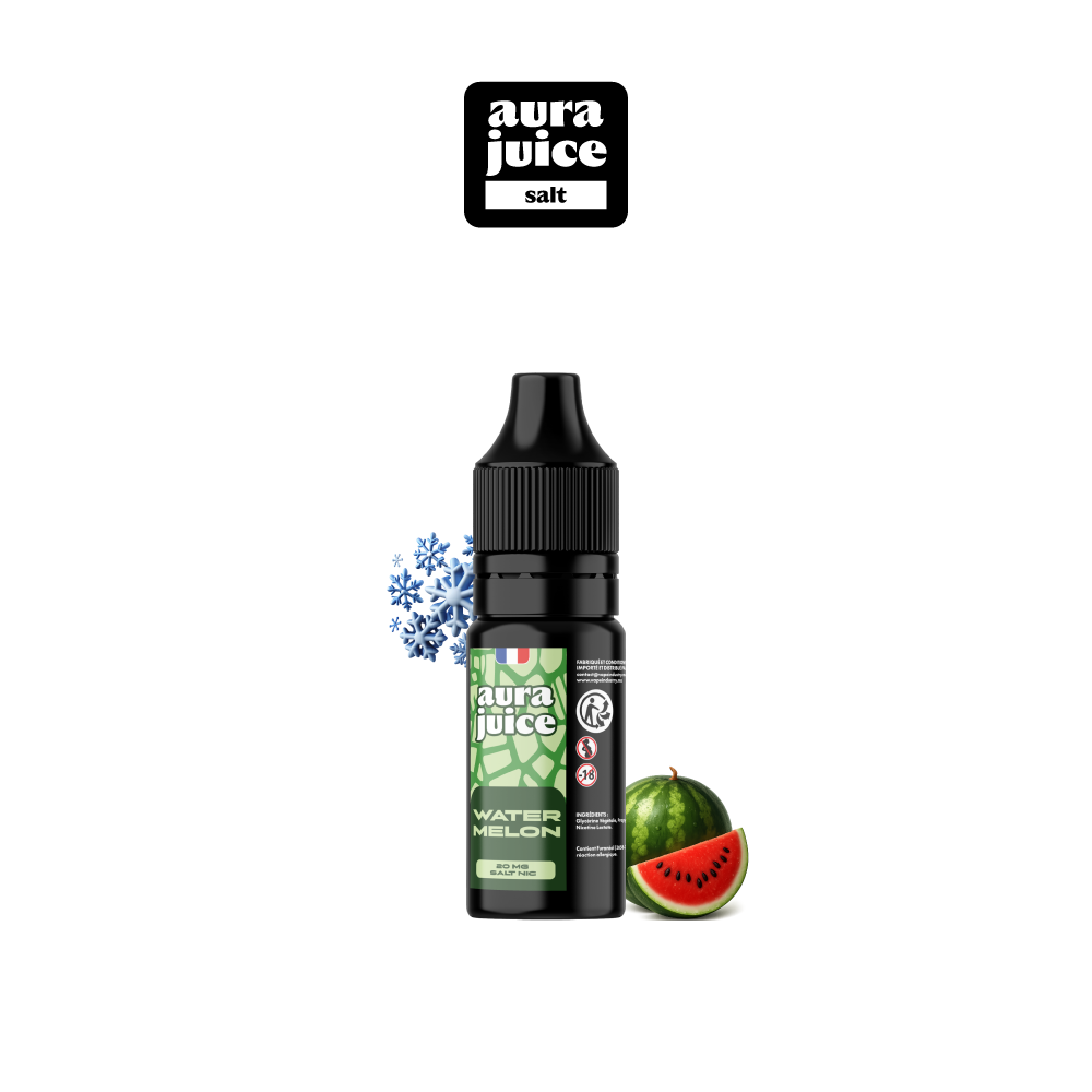 AURA JUICE SALT 20MG 10ML - WATERMELON